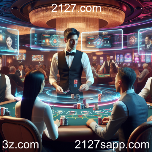 Experiência Imersiva nos Jogos Ao Vivo de 2127.com